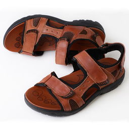 2015夏季新款涼鞋休閑男士真皮沙灘涼鞋鞋 防滑涼鞋 廠家直銷