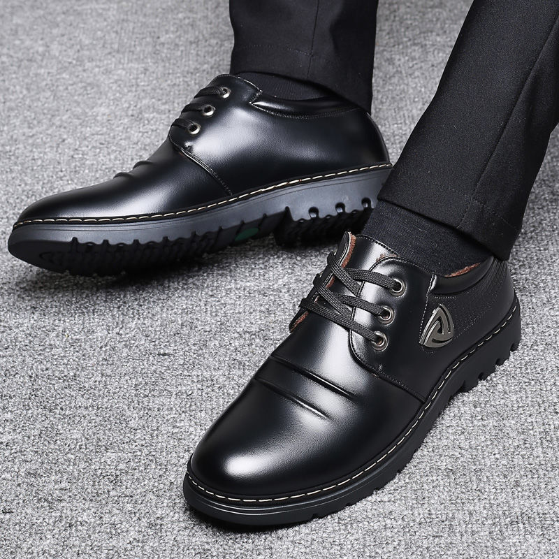 全牛皮男士休閑皮鞋 春日里的舒適與優雅