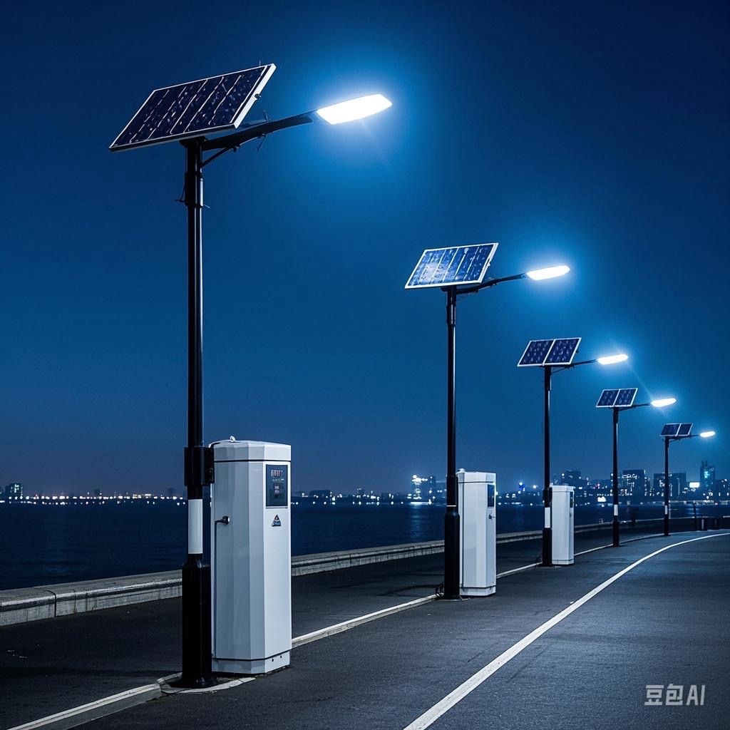秦皇島太陽能路燈 綠色能源守護城市之光
